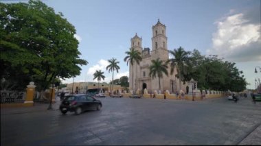 tarihi katedral, San Gervasio, Valladolid, Meksika, 2016