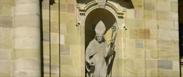 Kathedraal Van Sint Salvator Fulda Kathedraal Van Fulda Kathedraal Kerk — Stockvideo