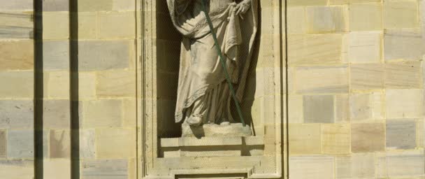 Кафедральный Собор Святого Сальватора Фульде Cathedral Fulda Костел Фульдской Епархии — стоковое видео