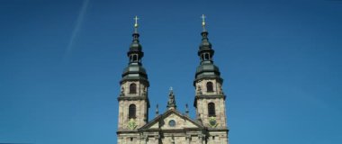 Fulda (Fulda Katedrali) içinde St Salvator Cathedral Fulda piskoposluk bölgesi ve Kutsal türbe, St. Boniface, Sep. 2017, Fulda, Almanya katedral kilise olduğunu