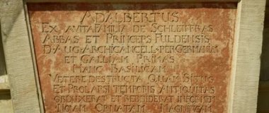 Fulda (Fulda Katedrali) içinde St Salvator Cathedral Fulda piskoposluk bölgesi ve Kutsal türbe, St. Boniface, Sep. 2017, Fulda, Almanya katedral kilise olduğunu