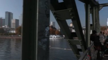 Skyline Frankfurt, Frankfurt, Almanya, 2017 