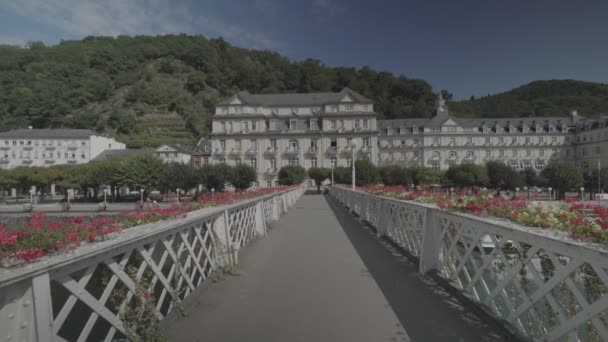 Bad Ems Είναι Ένα Σπα Επούλωση Την Ρωμαϊκή Πηγή Στο — Αρχείο Βίντεο