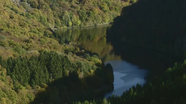 Boucle Sarre Cloef Point Vue Célèbre Saarschleife Cloef Oct 2016 — Video