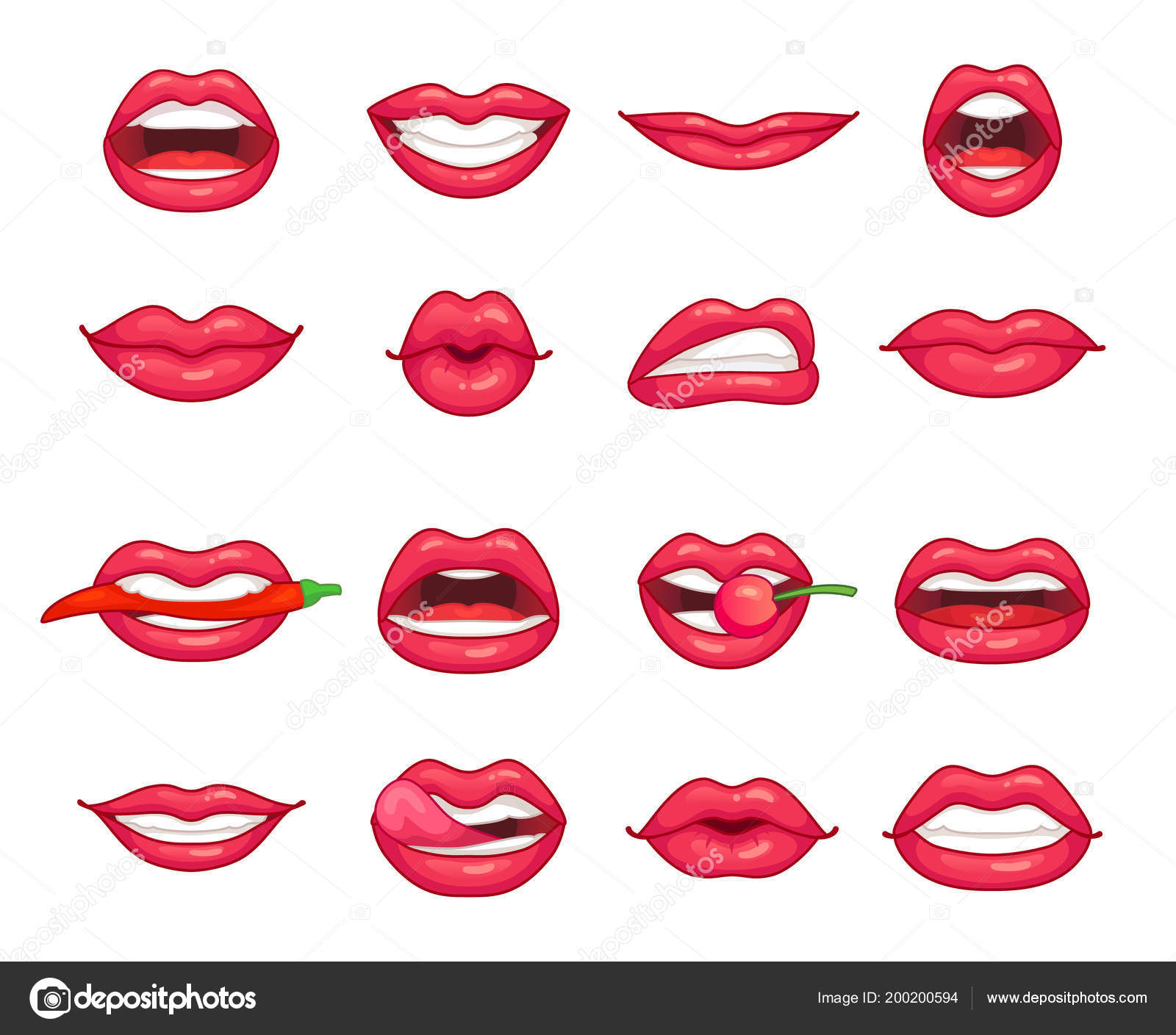 Vetores de Lábios Femininos Fazendo Beicinho Lábios Sorrindo Boca Bonita  Dos Desenhos Animados e mais imagens de Aberto - iStock