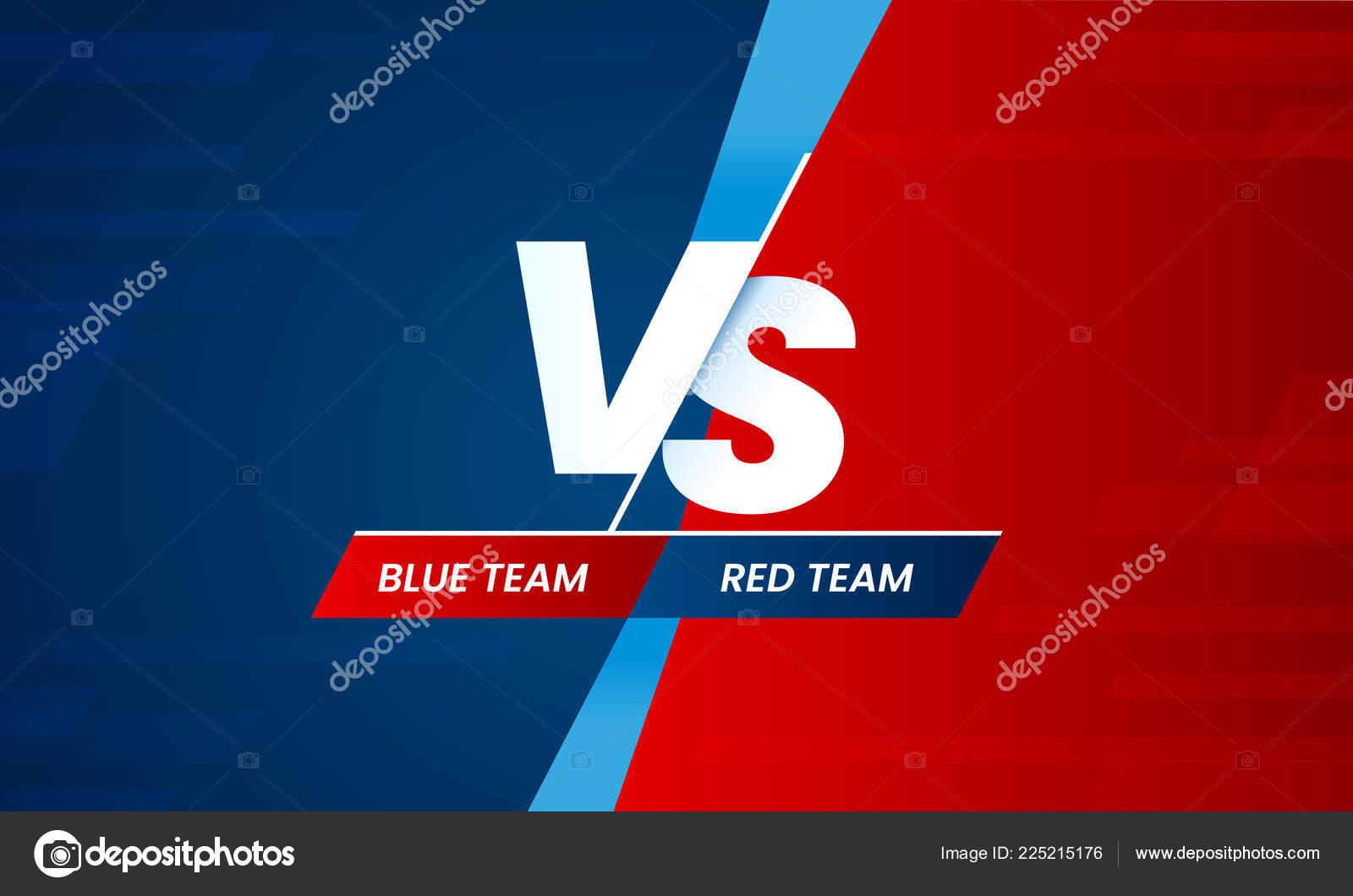 Versus background vs battle competition mma Vector Image