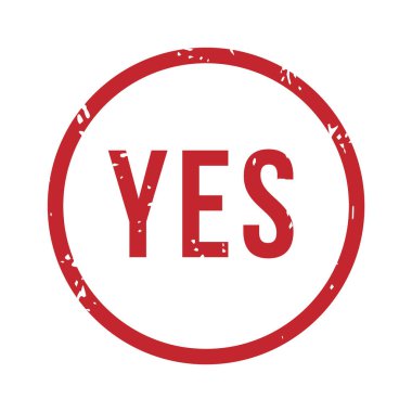 Evet, kauçuk. İzole vektör kabul ve kabulü