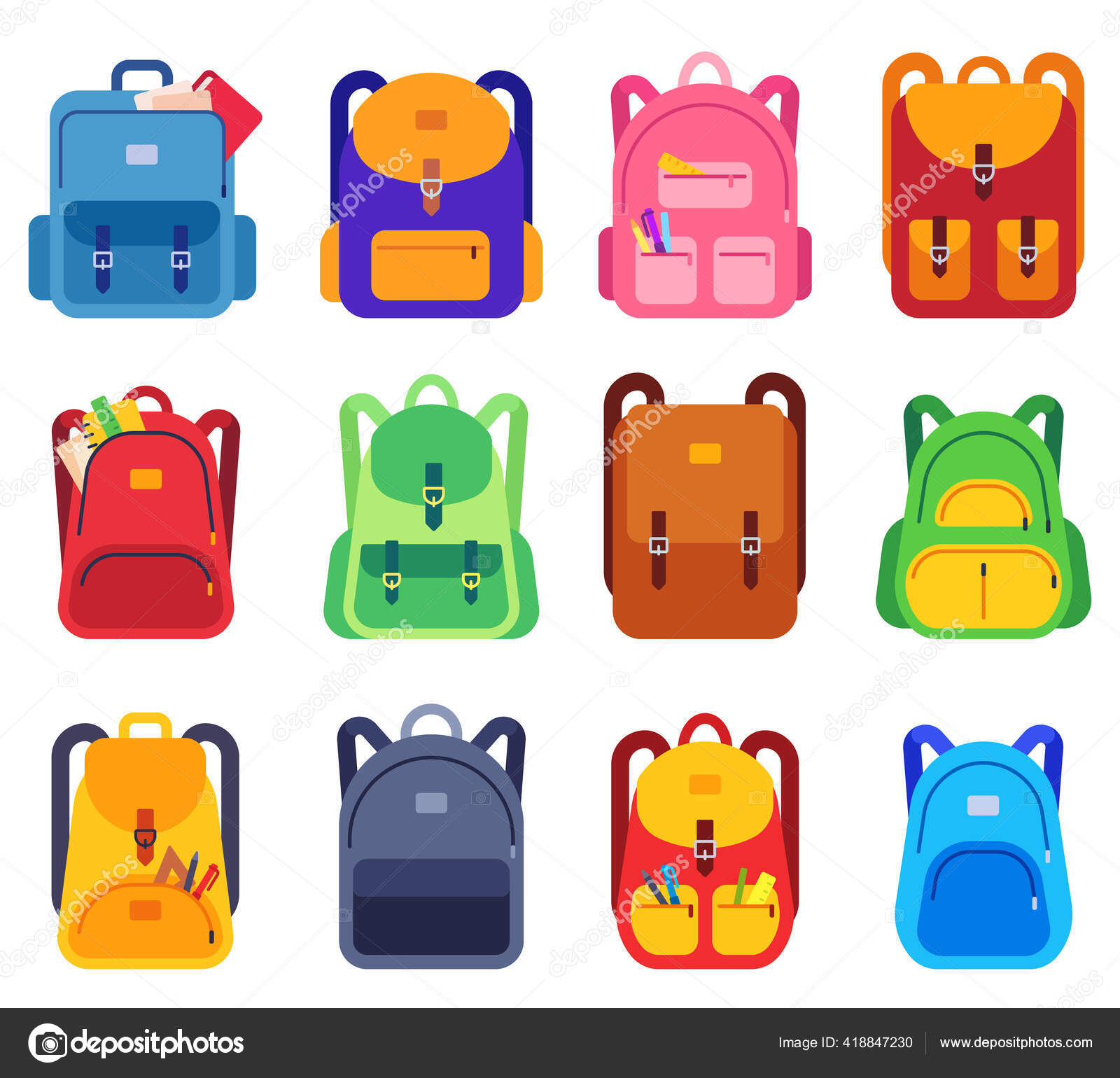 Medium 30L School Bag Kids'3D Cartoon, NUR,LKG,UKG,1st Study, School Bag