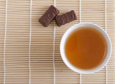 Tatlı - çay ve tatlılar. Düz top vie