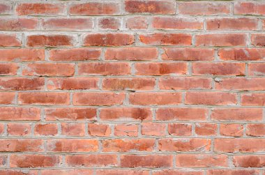 Eski kahverengi tuğla duvar. Taş dokusuna