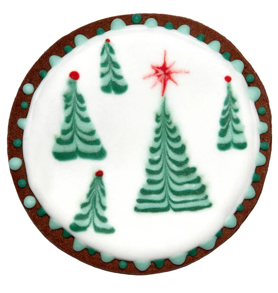 Noel zencefilli beyaz arka plan izole. Tasarım eleme