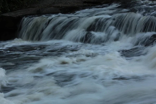 Maak Foto Van Watervallen Lage Snelheid Waterval Het Noordoosten Van — Stockfoto