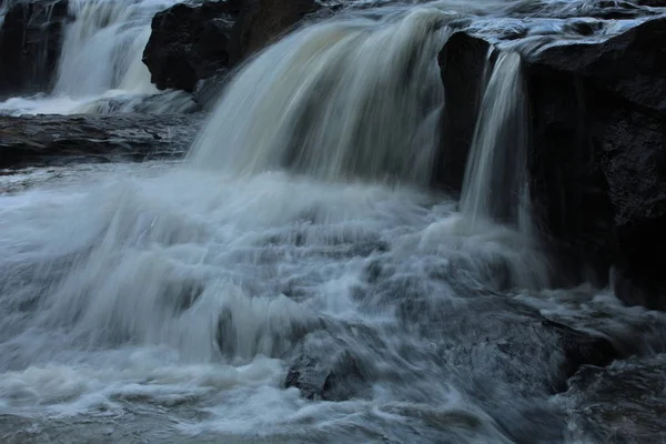 Take Pictures Waterfalls Low Speed Waterfall Northeast Thailand Samrong Kiat — ストック写真