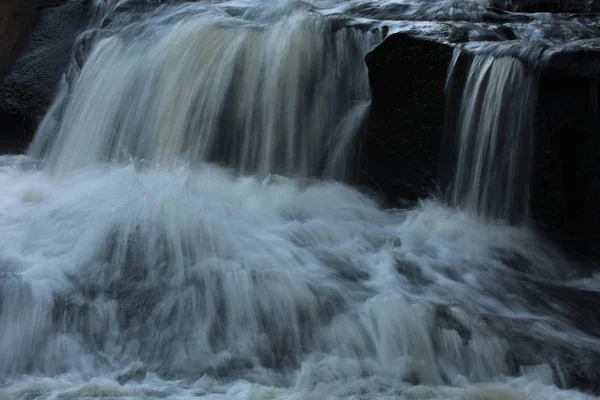 Maak Foto Van Watervallen Lage Snelheid Waterval Het Noordoosten Van — Stockfoto