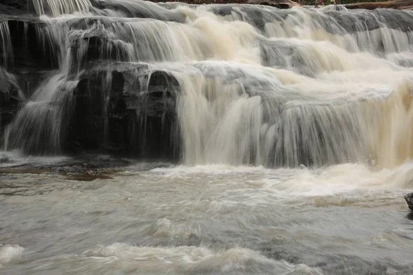 Tire Fotos Cachoeiras Baixa Velocidade Cachoeira Nordeste Tailândia Cachoeira Kiat — Fotografia de Stock