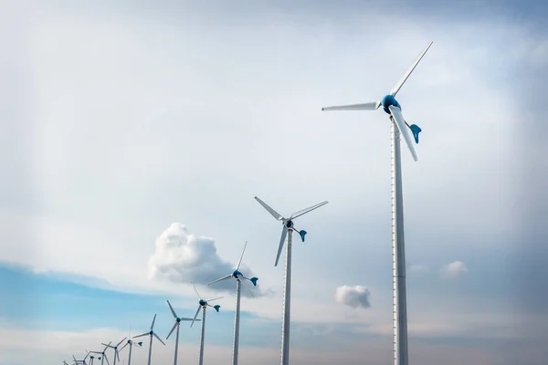Windmolens Voor Elektriciteit — Stockfoto