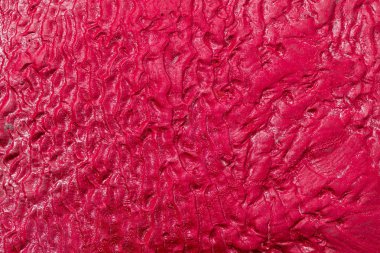 Kum zemin dokusu korkutucu bakmak için kırmızı boyalı.