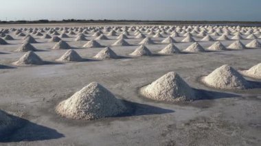 gimbal shot, Tuz tarım ısıdan güneş ışığı kullanarak,