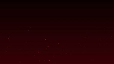 Ateş fırtınası doku uçan ateş havada kıvılcımlar. Siyah arka plan üzerinde Bokeh ışıkları.