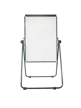 Duruşu kolay beyaz tahta, kırpma yolu ile beyaz arkaplan izole.