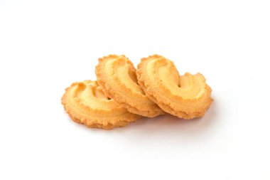 üç çerezleri izole beyaz arka plan