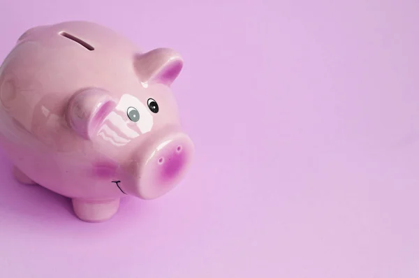 Color Ceramic Piggy Bank — Stock Photo, Image