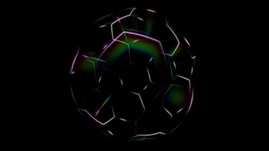 Futbol topu animasyon. Hareket futbol topu özetliyor