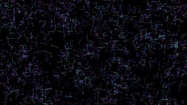 Hareketli arka plan ağ. Geometrik yapısı