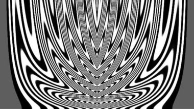 Erime psychedelic siyah beyaz arka plan