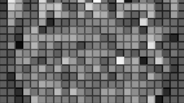 Old-school minimal Gris clignotant carrés 