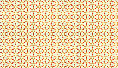 Sıcak ışık renklerinde soyut kusursuz desen