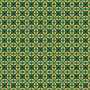 Küçük papatyalar ile Renk Deseni 