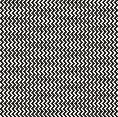 Klasik Geleneksel Monokrom Zikzak desen 