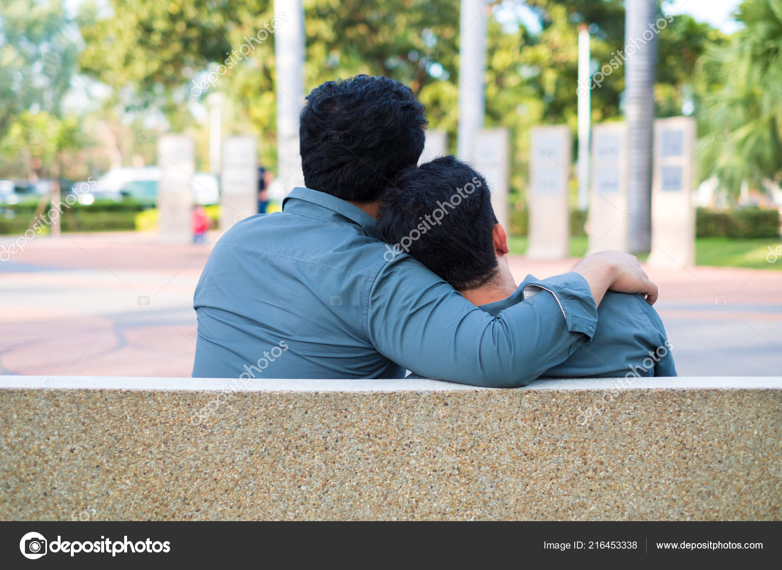 Asian Gay Couples Romantic Take Hug Make Love Happily Stock Photo by  ©sirinatestocker.gmail.com 216453338