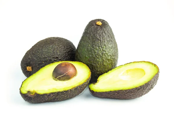 Aguacate Una Fruta Popular Europa América Tiene Muchos Nutrientes Vitaminas — Foto de Stock