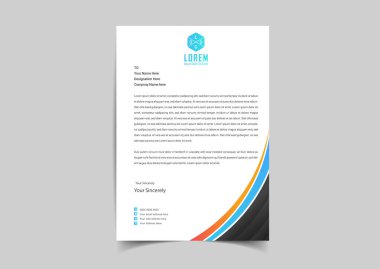 İş projeniz, Vektör illüstrasyonu ve modern stil antetli tasarım için soyut Harf başlık şablonları.