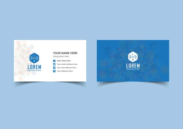 Vektör Modern Yaratıcı ve Temiz İş Kartı Şablonu, profesyonel yaratıcı karanlık kartvizit, lüks tarz kartvizit mor, mor gökyüzü, renk şablonu, soyut yaratıcı kartvizit