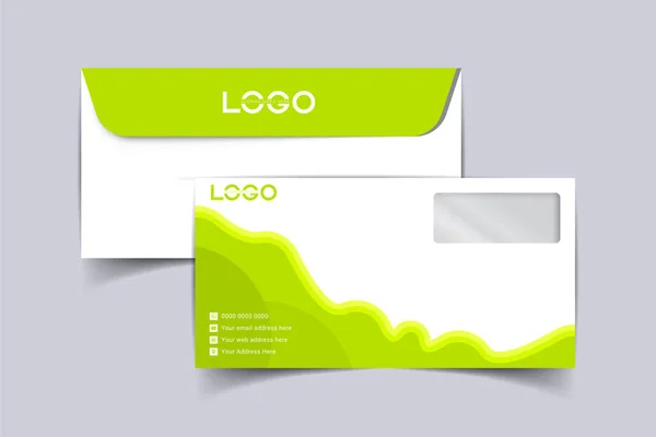 Envelope Design Vetorial Mão Digital Desenhada Conjunto Envelope Papel Isolado — Vetor de Stock