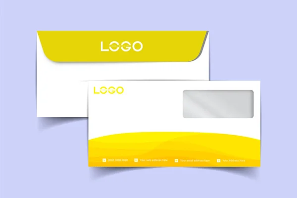 Envelope Design Vetorial Mão Digital Desenhada Conjunto Envelope Papel Isolado —  Vetores de Stock