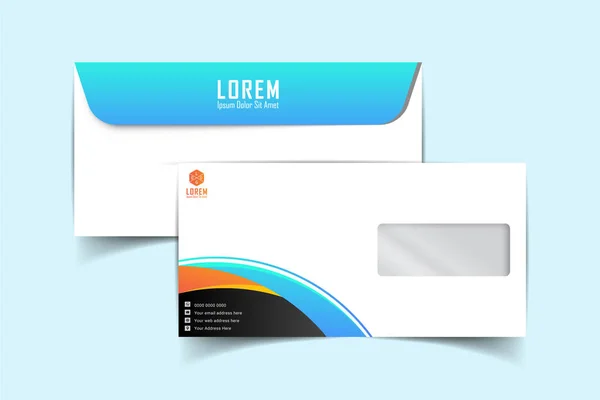 Envelope Design Vetorial Mão Digital Desenhada Conjunto Envelope Papel Isolado —  Vetores de Stock