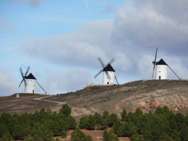 Güzel yel çok eski ve bu tarif çok İspanyol bir manzara
