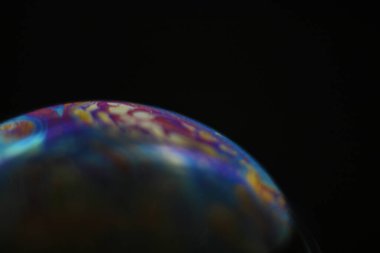 Gezegenlerin renkleri uzay küresinin soyut sabun fonlarını etkiler