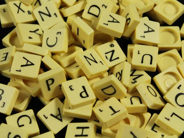 Παιχνίδι Γράμματα Λόγια Αγάπη Ισπανία Πλαστικές Μορφές Μορφή Διασκέδαση — Φωτογραφία Αρχείου
