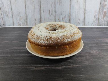 Pasta tatlısı. Yumuşak kokulu kahvaltı.