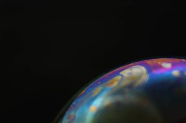 Gezegenlerin renkleri uzay küresinin soyut sabun fonlarını etkiler