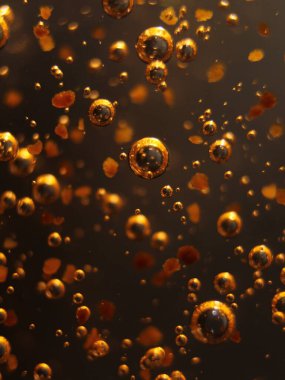 Parlak renk baloncukları Soyut Baloncuk Şampuanı Efektleri