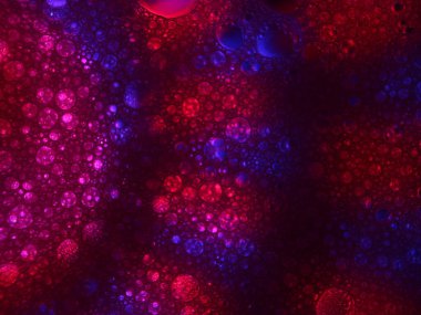 Soyut görünüş farklı renkler. Arka plan garip korku virüsü.