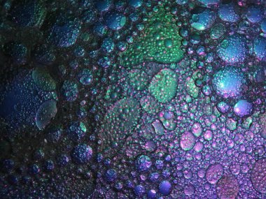 Soyut görünüş farklı renkler. Arka plan garip korku virüsü.