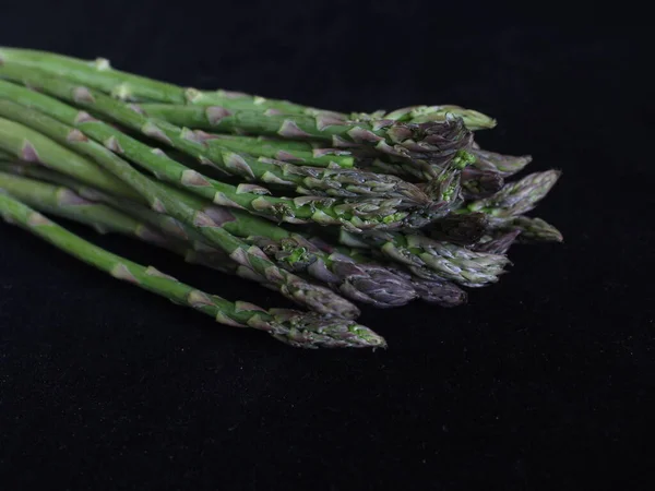 Zdrowe Naturalne Szparagi Smaczne Jedzenie Pyszne Zielone — Zdjęcie stockowe