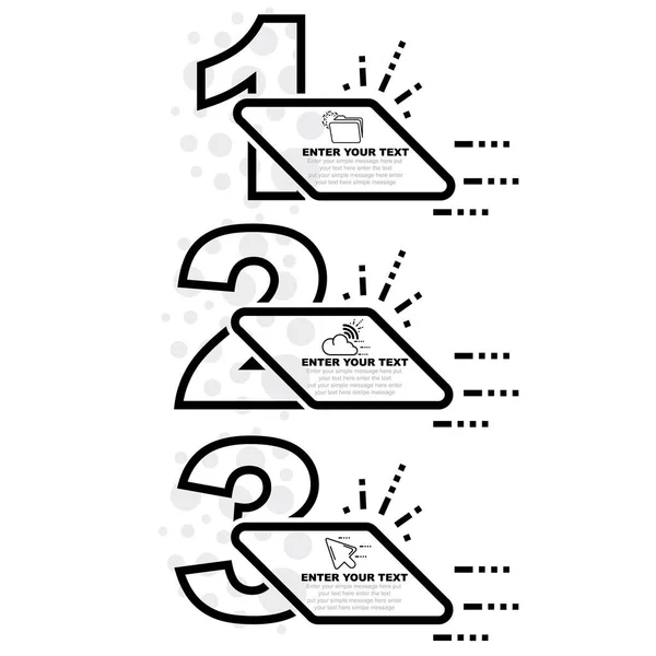 Minimale Zakelijke Infographic Sjabloon Met Nummers Opties Stappen Versie Acht Rechtenvrije Stockillustraties
